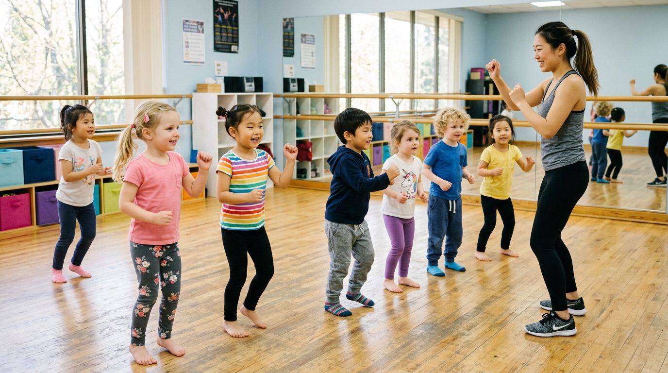 Children Learning Dance In Studio 202605191651